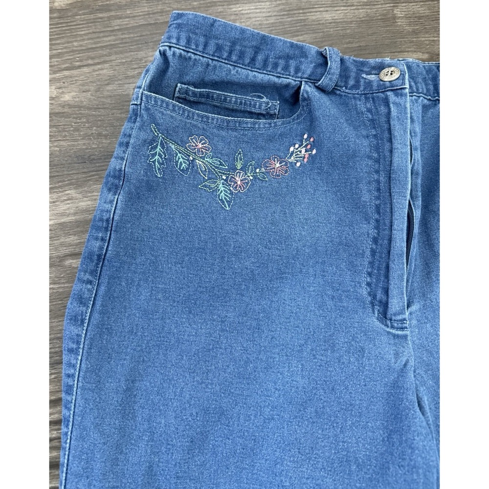 SOLD
core teacher core floral Top Jeans Sz 10 Boho Vintage‎ Y2K indie - Picture 6 of 16